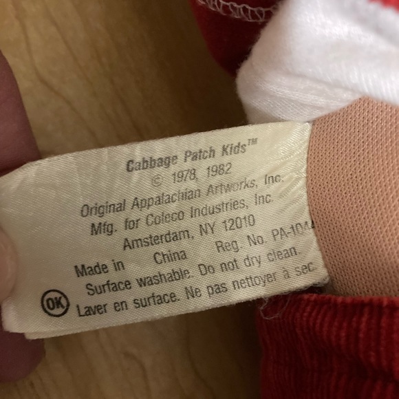 Vintage 1985 Cabbage Patch Kid Doll - Picture 6 of 7